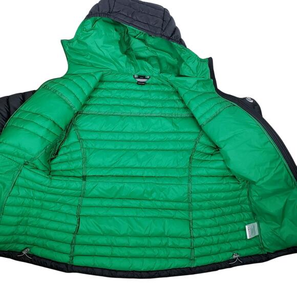 NEW Toray Gram Art Down Puffer Jacket NY Jets Corona Womens XL SLIM FIT M/L Blk - Picture 5 of 16